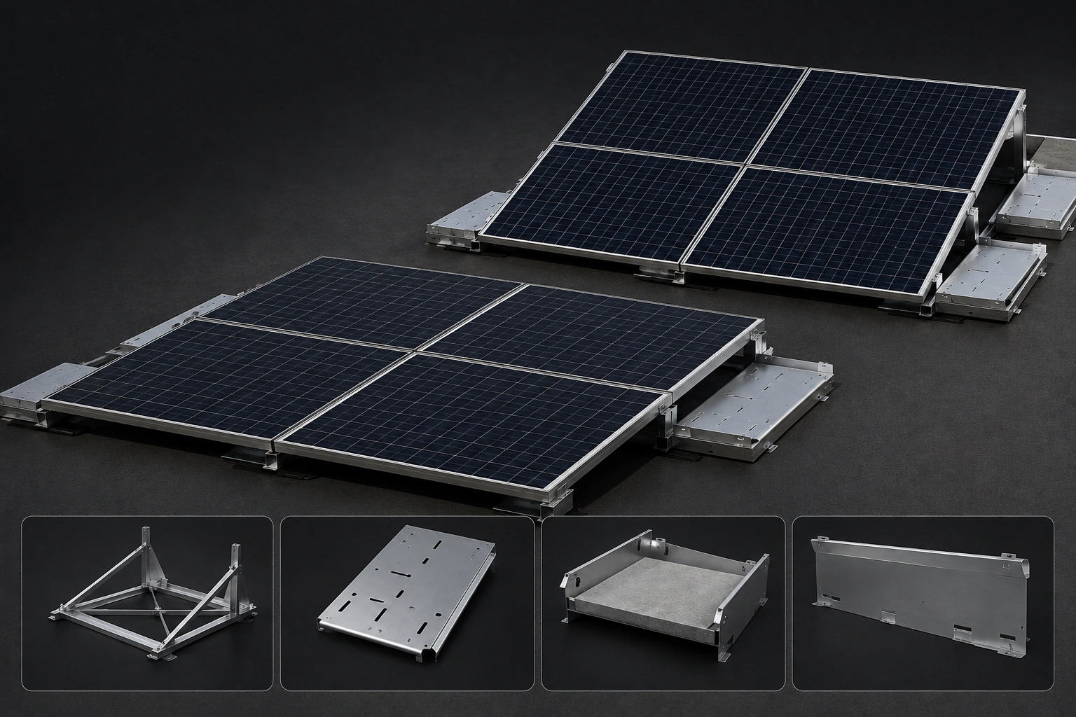 Solarstell Connect montagesysteem voor platte daken